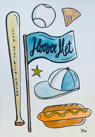 Hoover Met - drawing