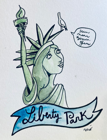 Liberty Park - drawing