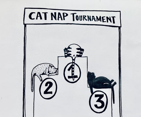 Inktober Day 31, 2025 "Award”