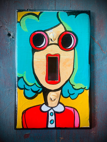 Single Light Switch Plate - singer.