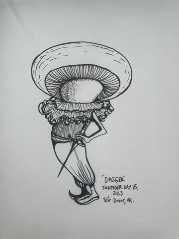 Inktober Day 15, 2023 "Dagger"