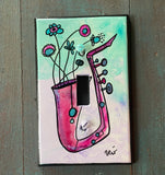 Single Light Switch Plate - Jazz