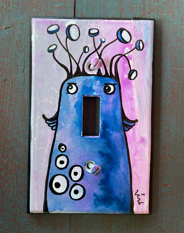 Single Light Switch Plate - Rare Bird