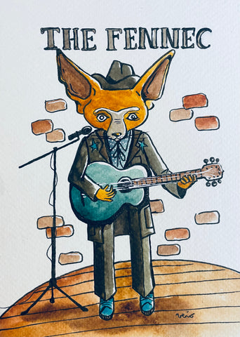 The Fennec - drawing
