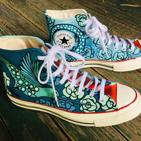 Custom painted canvas shoes - best personalized gift!