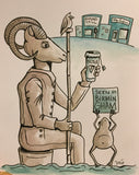 Five Points South - drawing
