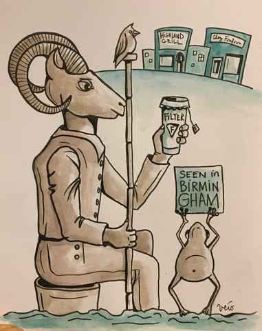 Five Points South - drawing