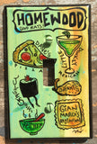 Single Light Switch Plate - Homewood