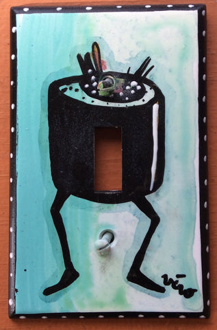 Single Light Switch Plate - sushi