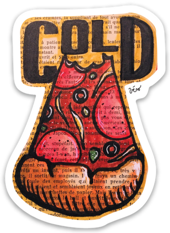 Sticker - Cold Pizza