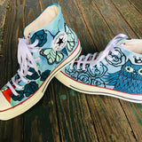 Custom painted canvas shoes - best personalized gift!