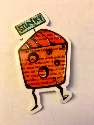 Sticker - Stinky Cheese