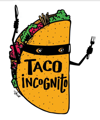 Sticker - Taco Incognito