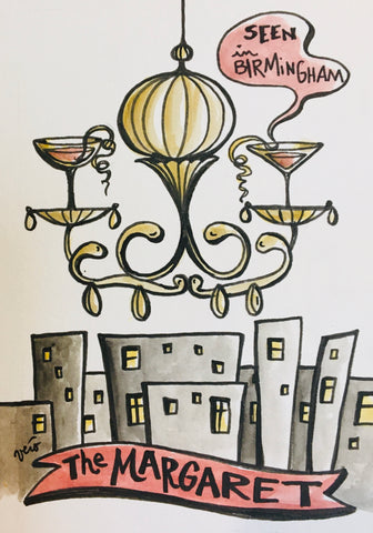 Feeling cozy at the Margaret - drawing