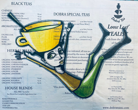 Menu drawing - Dobra