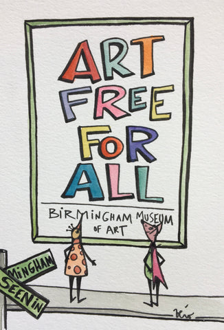 Free Beauty - drawing