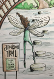 Successful water crossing on the Jemison trail - drawing