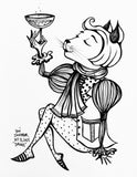 Inktober Day 13, 2025 "Drink"