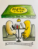 Bluff Park Diner - drawing