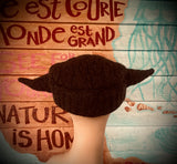 Sweater hat: Incognito.