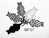Inktober Day 2, of 2025 "Weave"
