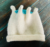 Sweater hat: Fiddleheads .