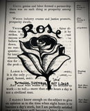 Botanical Inktober Day 1, 2024 "Rose"