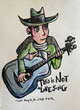 This is not a love song.