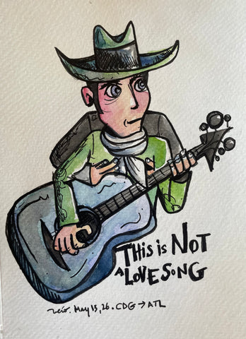 This is not a love song.