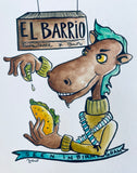 El Barrio - drawing.