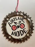 Cyclist ornament: Airplane Mode
