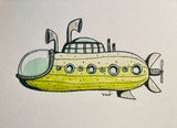 Pickled Submarine - original drawing