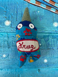 Orphaned sock ornament: Kreg
