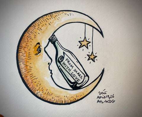 From Mars, with Love.