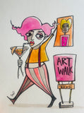 Artwalk - drawing