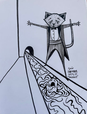 Inktober Day 4, 2025 "Murky"