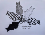 Inktober Day 2, of 2025 "Weave"