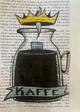 Sweden - Kaffe - original drawing.