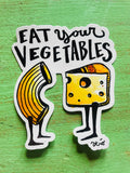 Sticker - Eat your vegetables