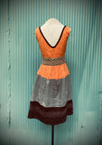 Dress - Orange Crush. Size 14.