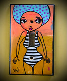 Single Light Switch Plate - Shy
