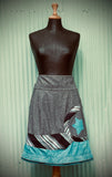 Skirt -La Nuit est Bleue - size 8.