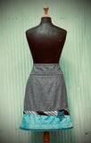 Skirt -La Nuit est Bleue - size 8.