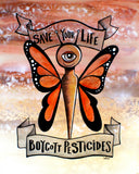 Print - Boycott pesticides