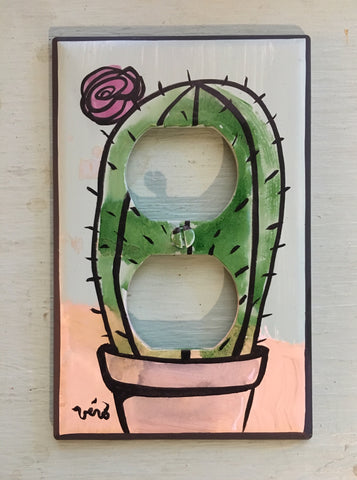 Plug Plate - cactus