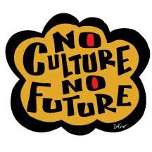 Sticker - No Culture, No Future