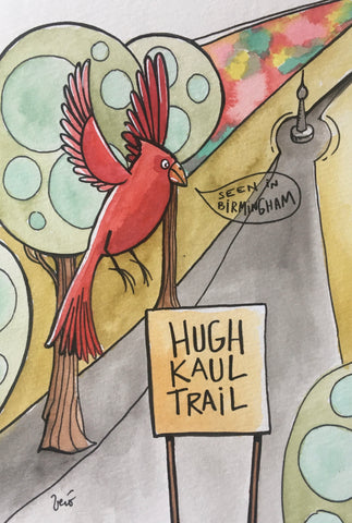 Hugh Haul Trail - drawing