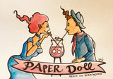 Paper Doll - drawing