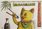 Bamboo happiness - drawing