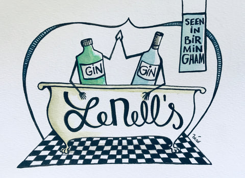 LeNell’s Beverage Boutique - drawing